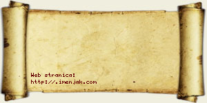 Anja Bijelić vizit kartica